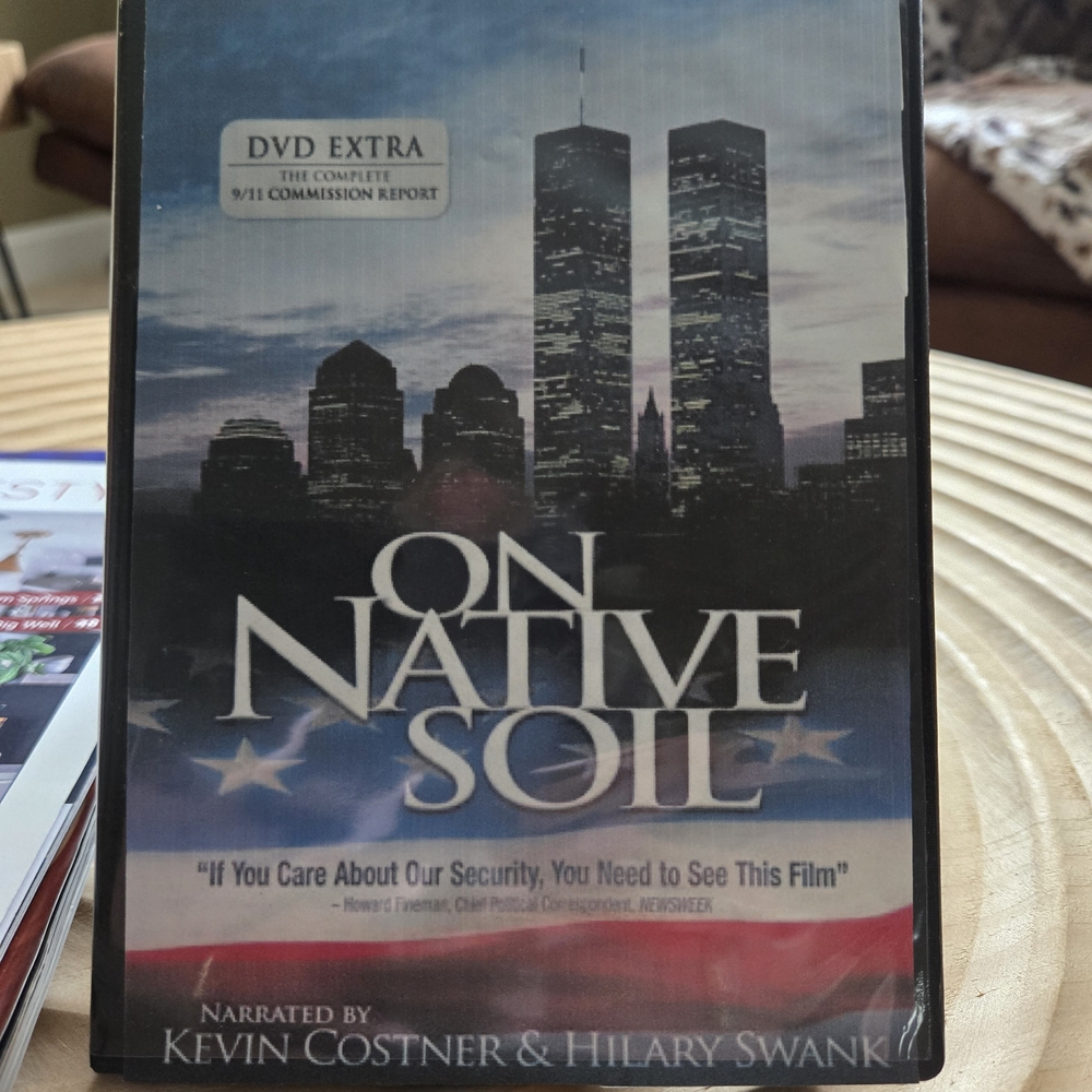 On Native Soil 9/11 Commission Report DVD Kevin Costner Hilary Swank Documentary